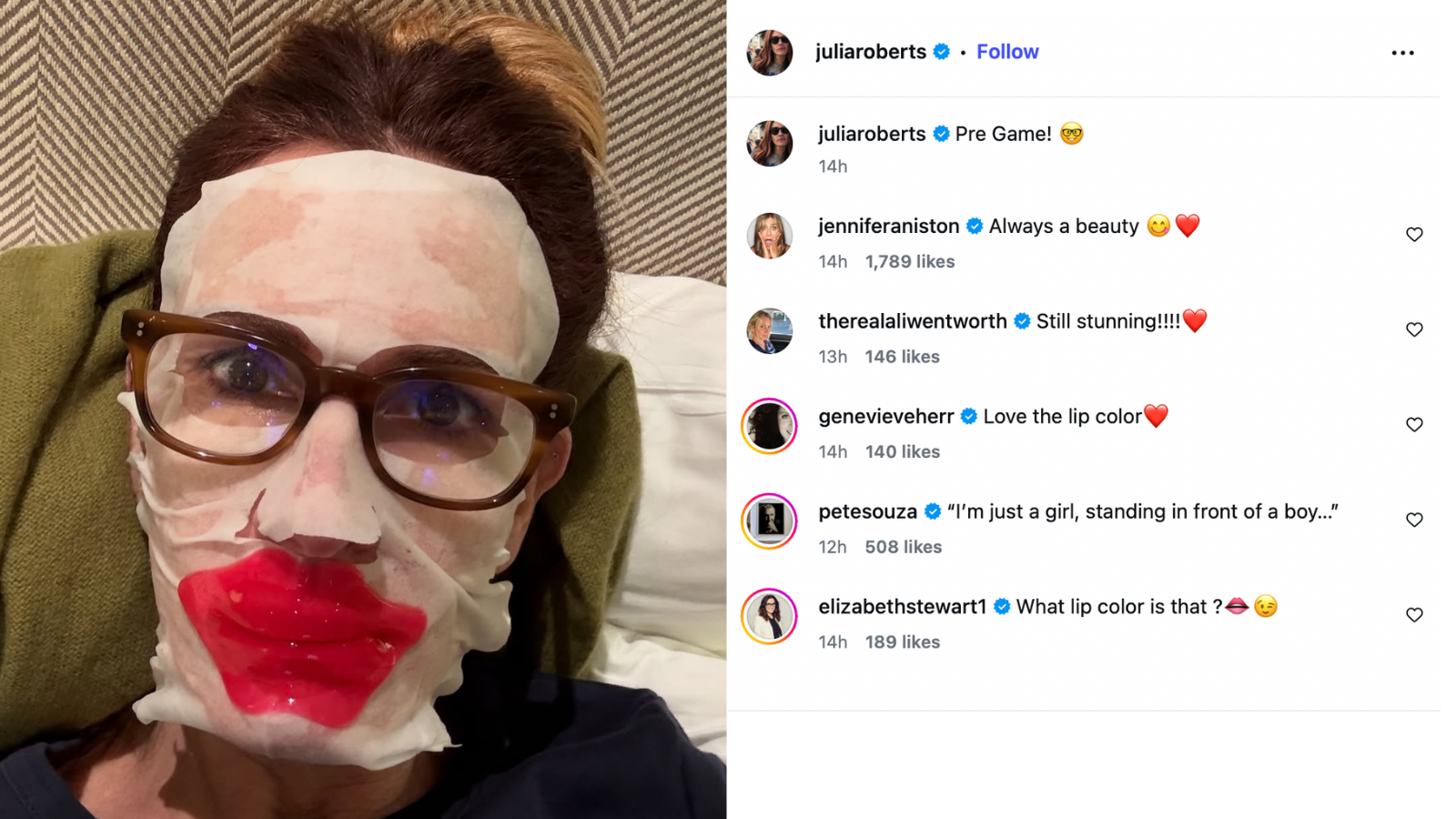 Julia Roberts pokazala „Pre Game!“ beauty look pred dodelu Zlatnog globusa 2026 – i ovo nismo očekivali