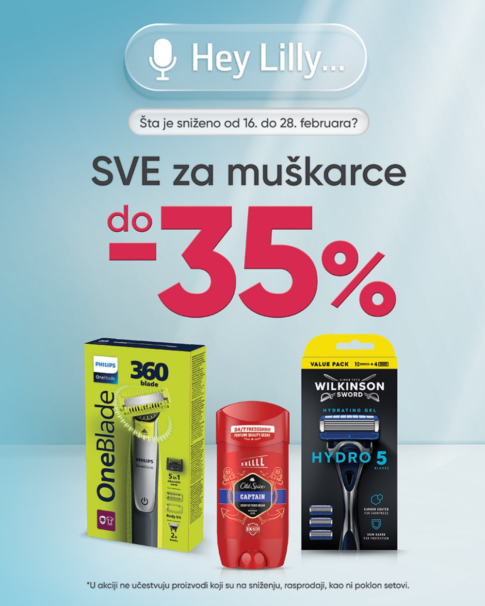 Muški kutak u Lilly drogerijama donosi nova skincare pravila za muškarce
